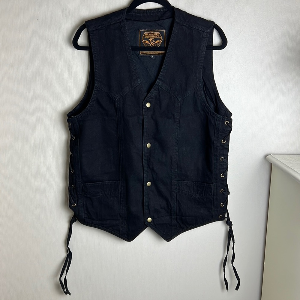 Milwaukee Performance Black Denim Vest